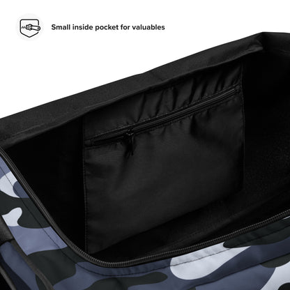 Camo Duffle Bag | Light Blue Camouflage