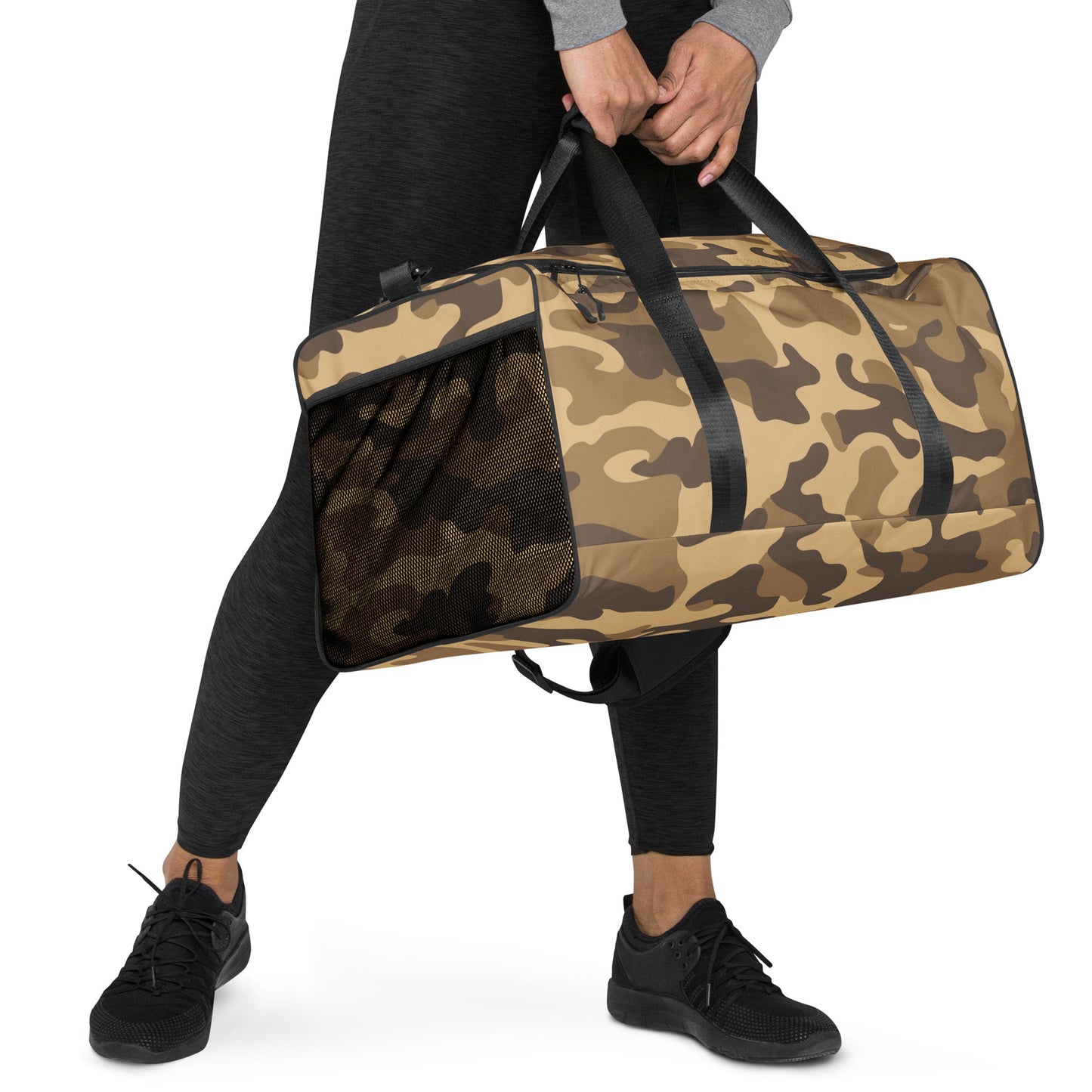 Camo Duffle Bag | Khaki Camouflage