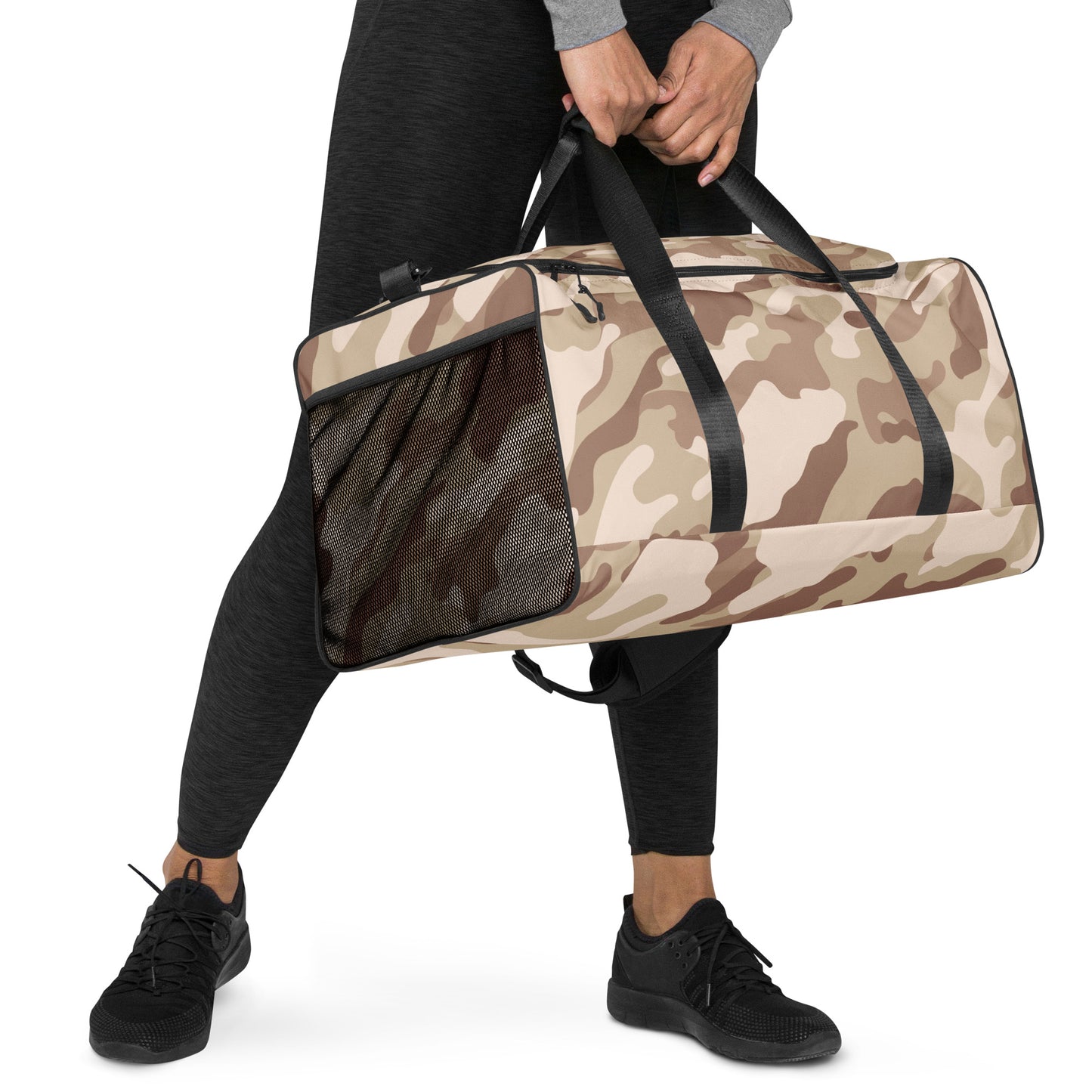 Camo Duffle Bag | Brown Desert Camouflage