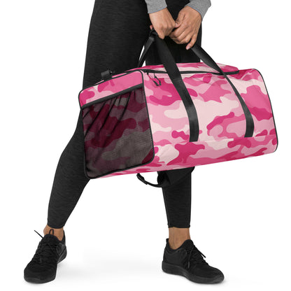 Camo Duffle Bag | Lavender Pink Camouflage