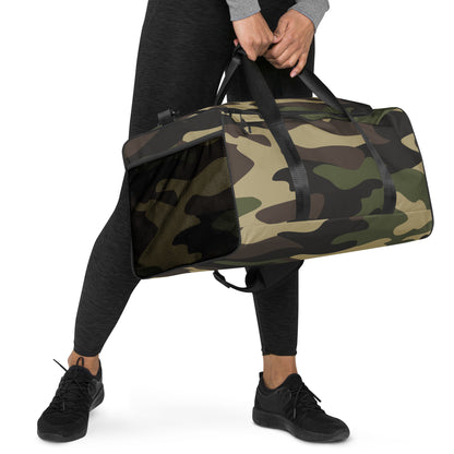 Camo Duffle Bag | Classic Green Camouflage