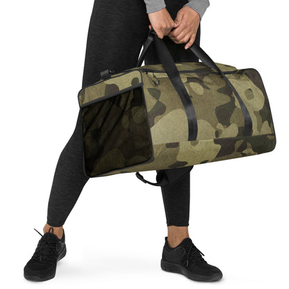 Camo Duffle Bag | Green Fabric Camouflage