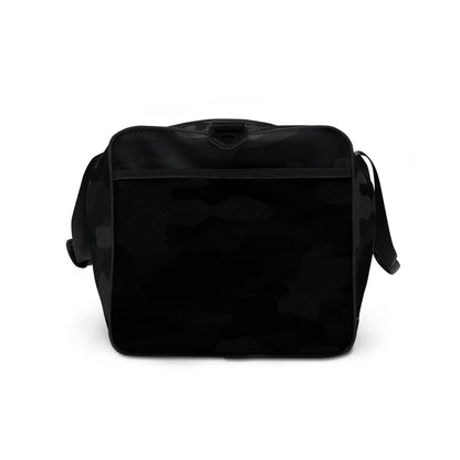 Camo Duffle Bag | Black Camouflage