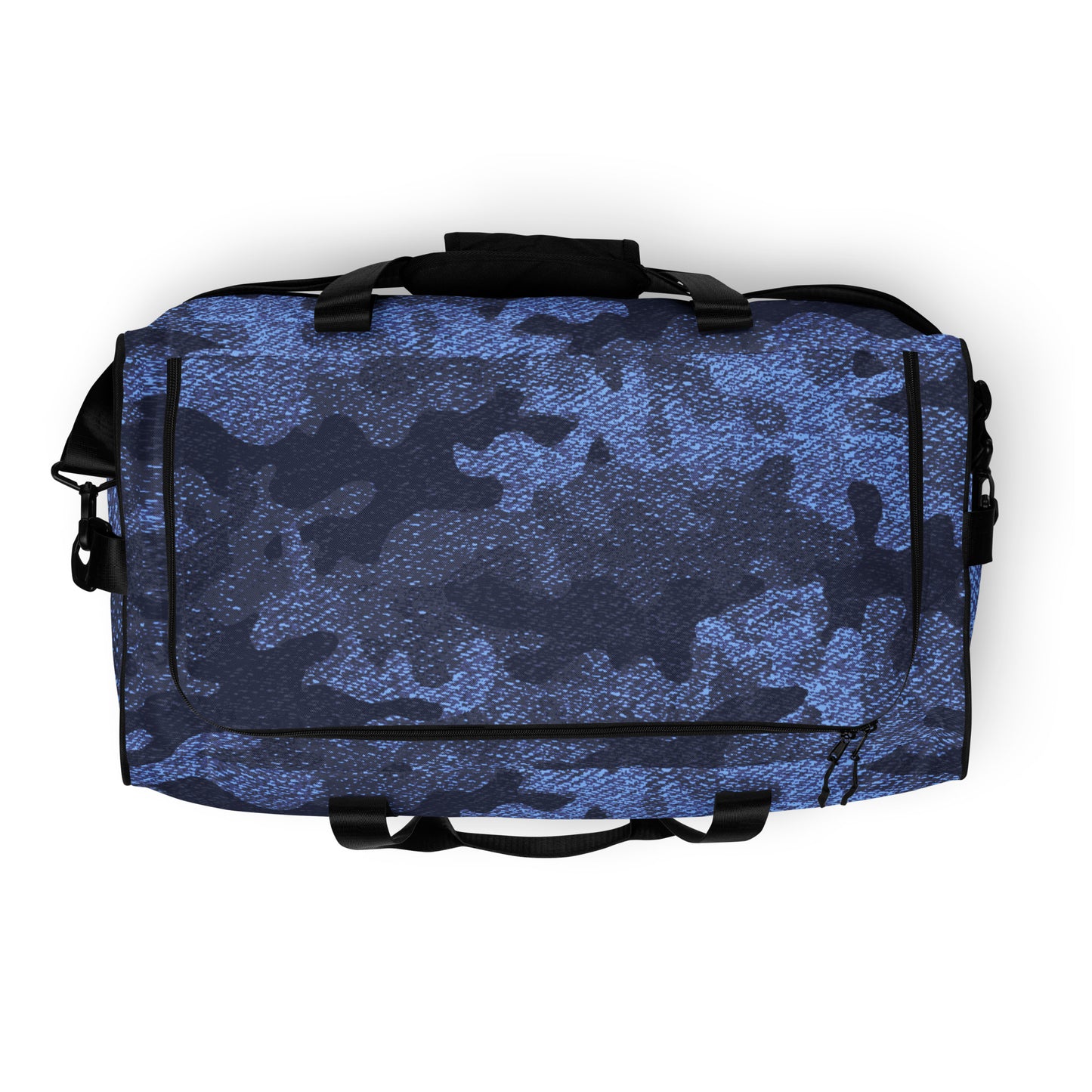 Camo Duffle Bag | Blue Denim Camouflage