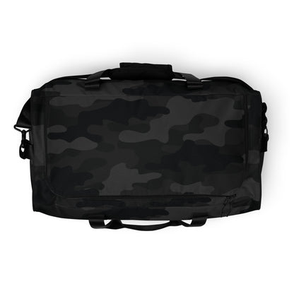 Camo Duffle Bag | Black Camouflage