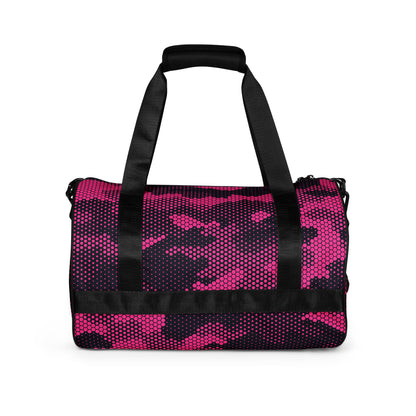 Camo Gym Bag | Pink Digital Camouflage