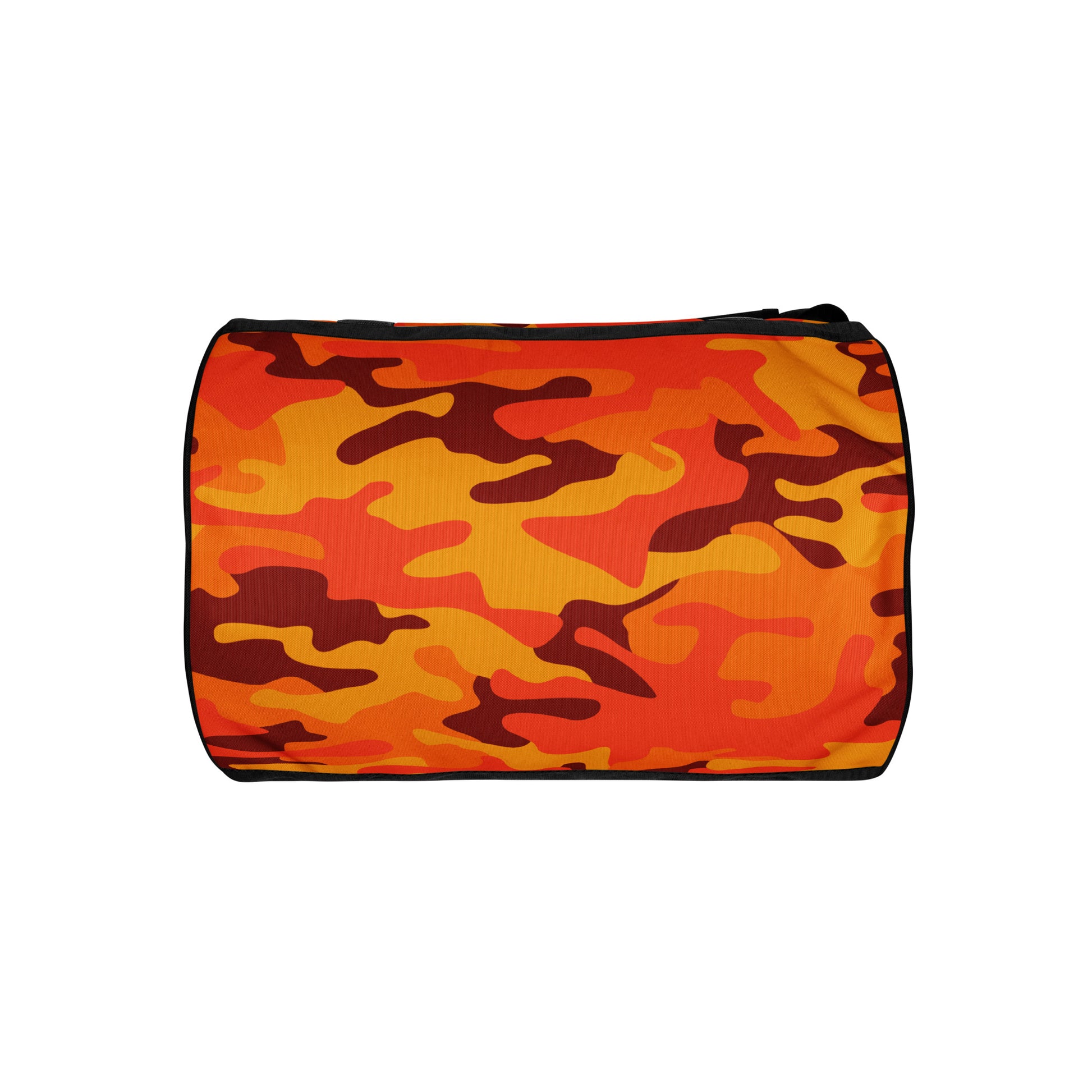 Camo Gym Bag | Orange & Red Camouflage