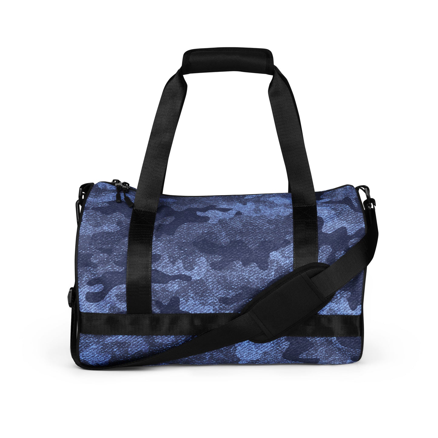 Camo Gym Bag | Denim Blue Camouflage