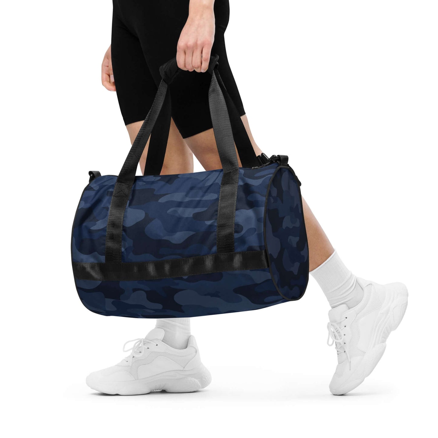 Camo Gym Bag | Deep Blue Camouflage