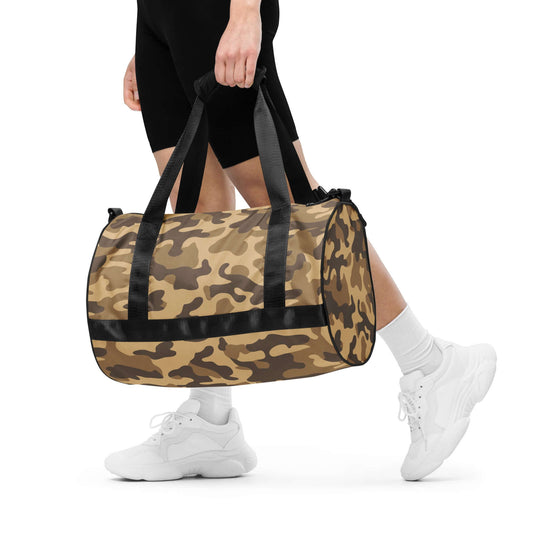 Camo Gym Bag | Khaki Camouflage