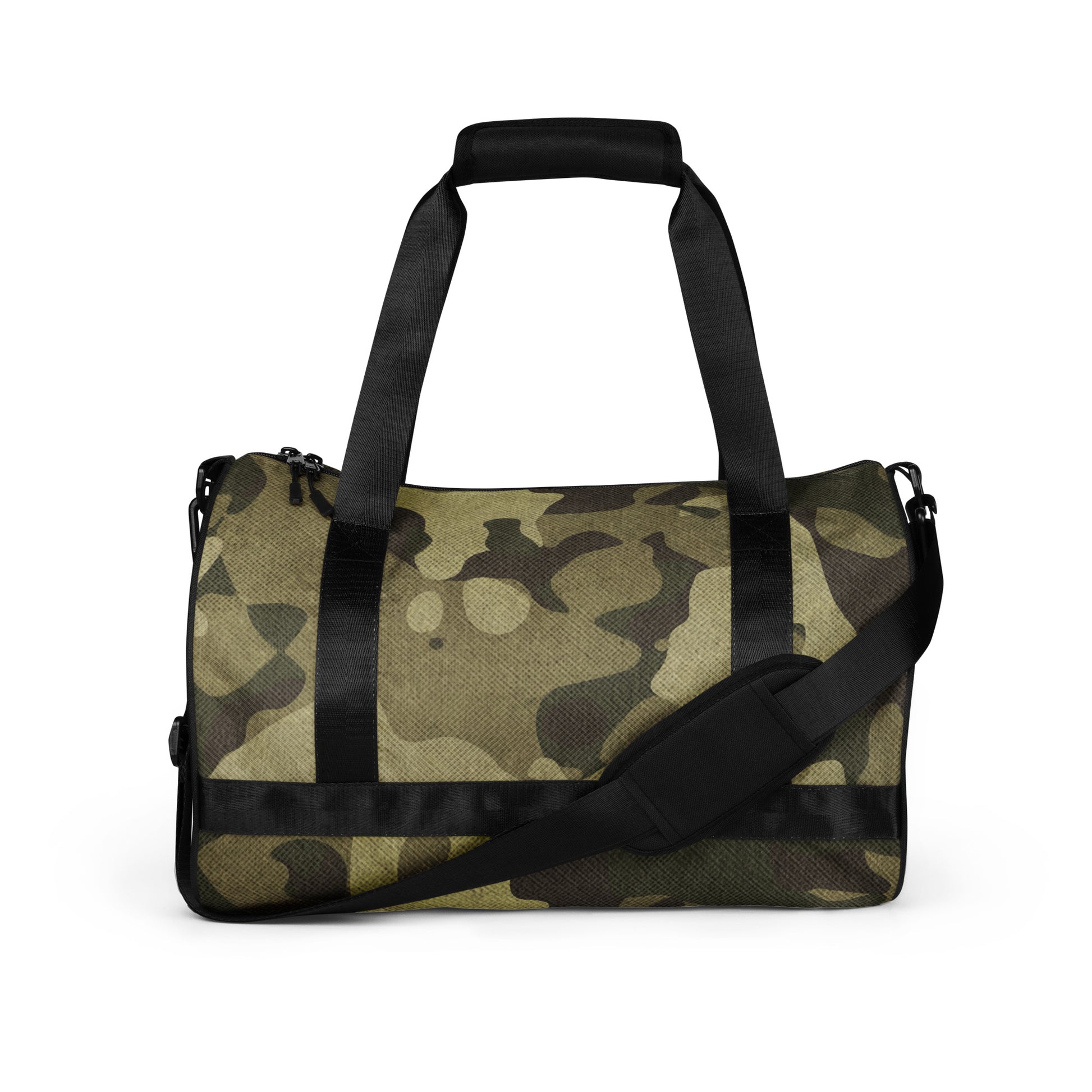 Camo Gym Bag | Green Fabric Camouflage