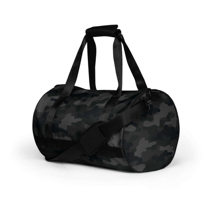 Camo Gym Bag | Black Camouflage