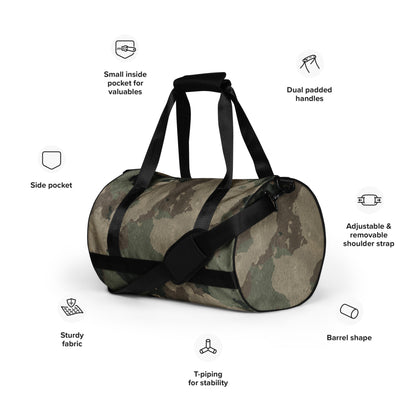 Camo Gym Bag | Dirty Old Brown Camouflage