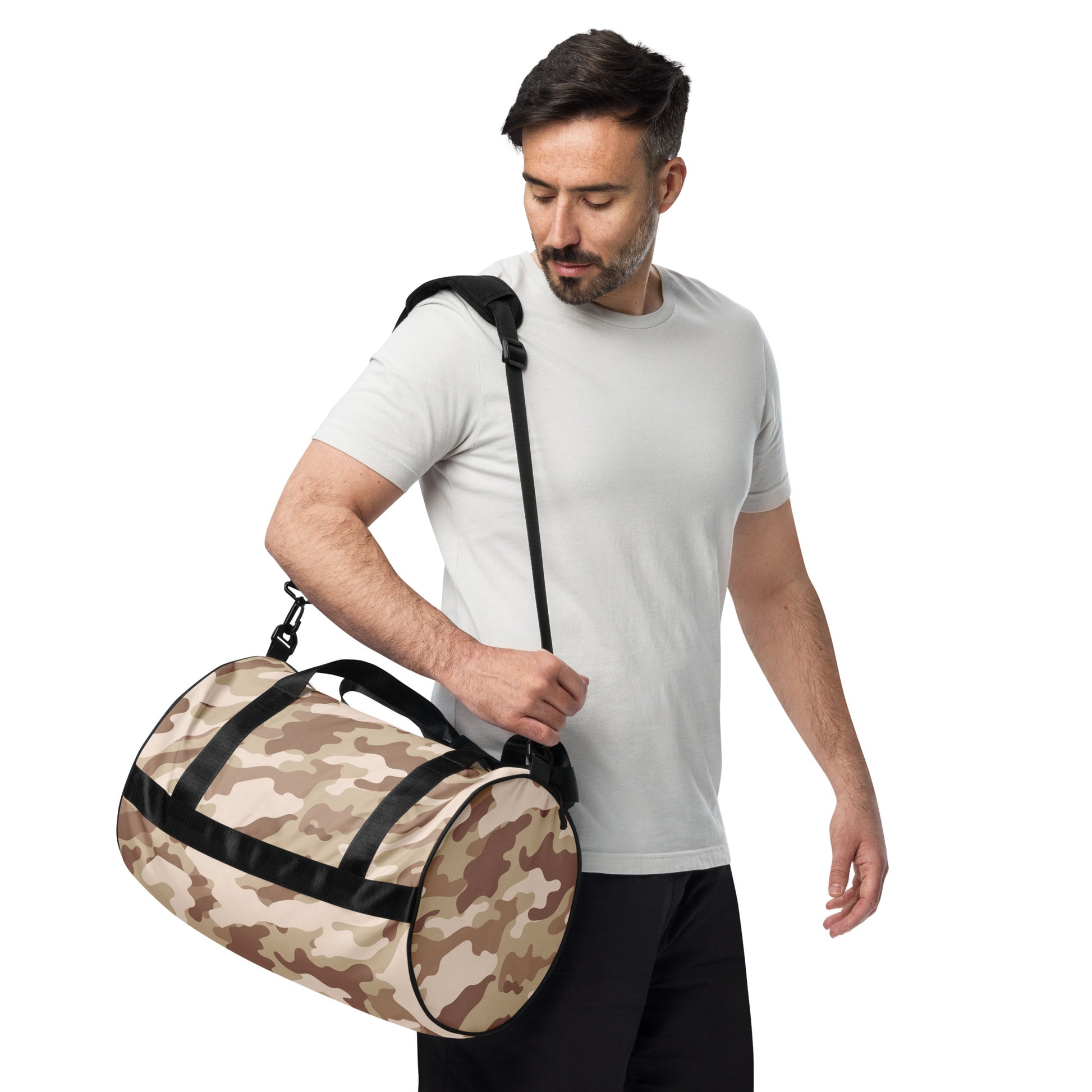 Camo Gym Bag | Brown Desert Camouflage