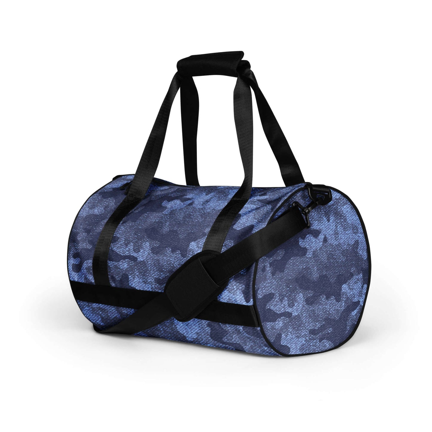 Camo Gym Bag | Denim Blue Camouflage