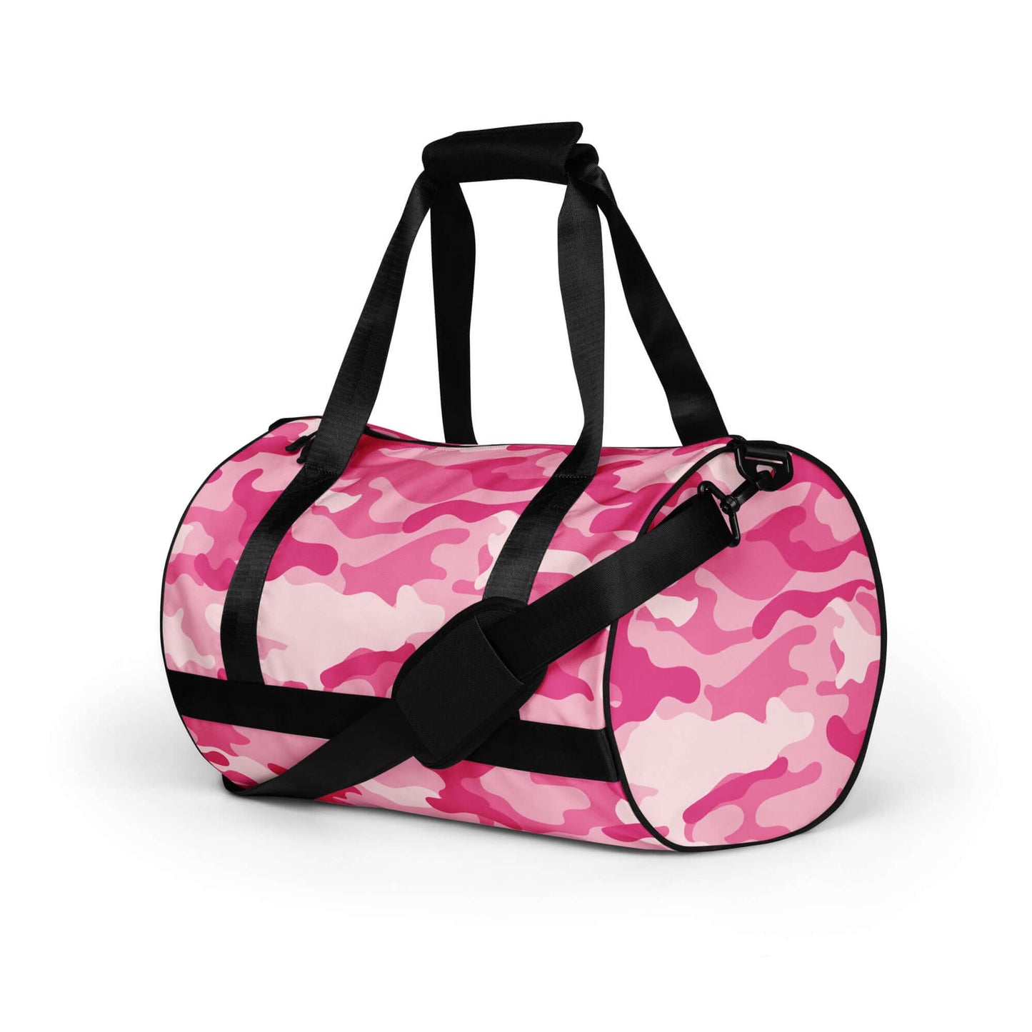 Camo Gym Bag | Lavender Pink Camouflage