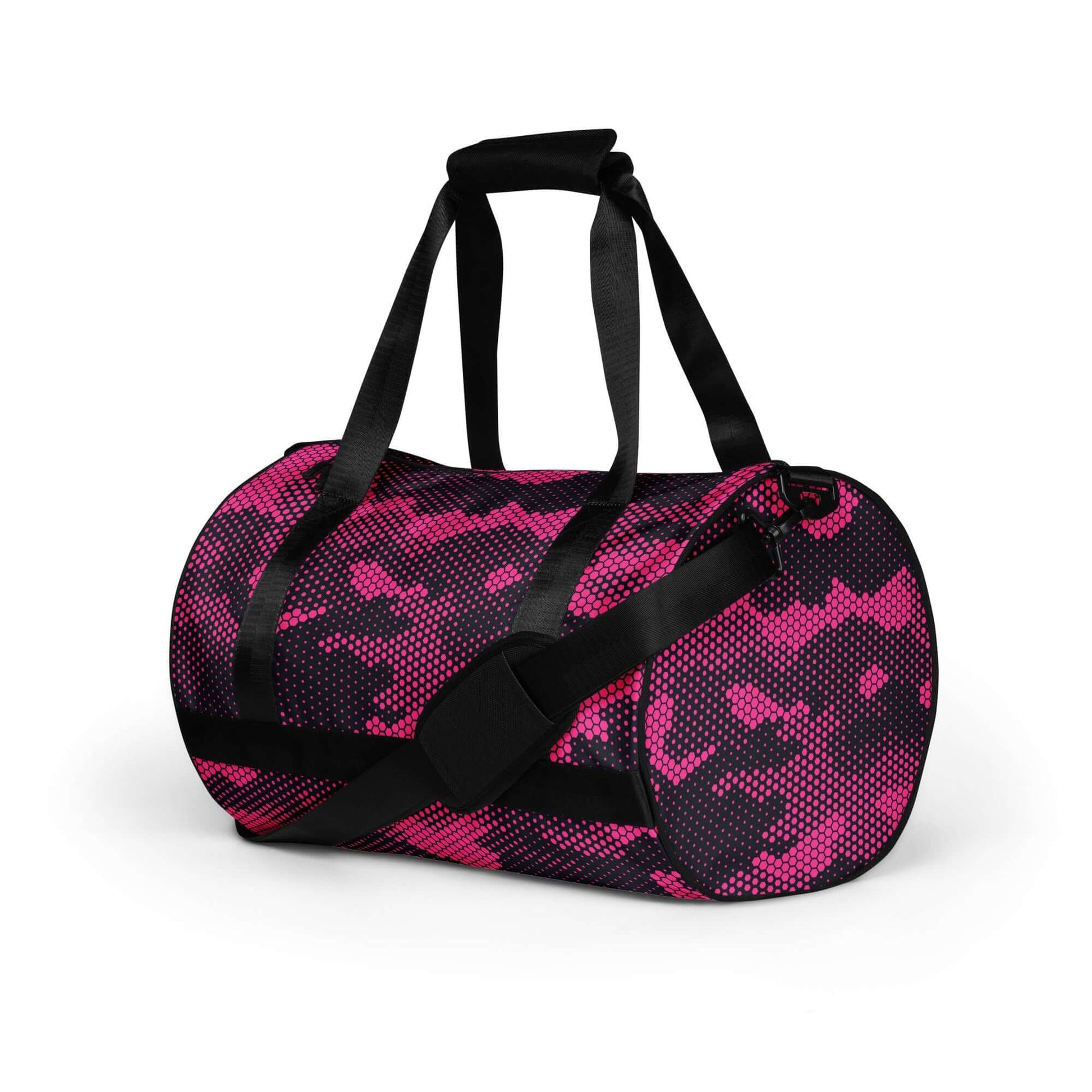 Camo Gym Bag | Pink Digital Camouflage