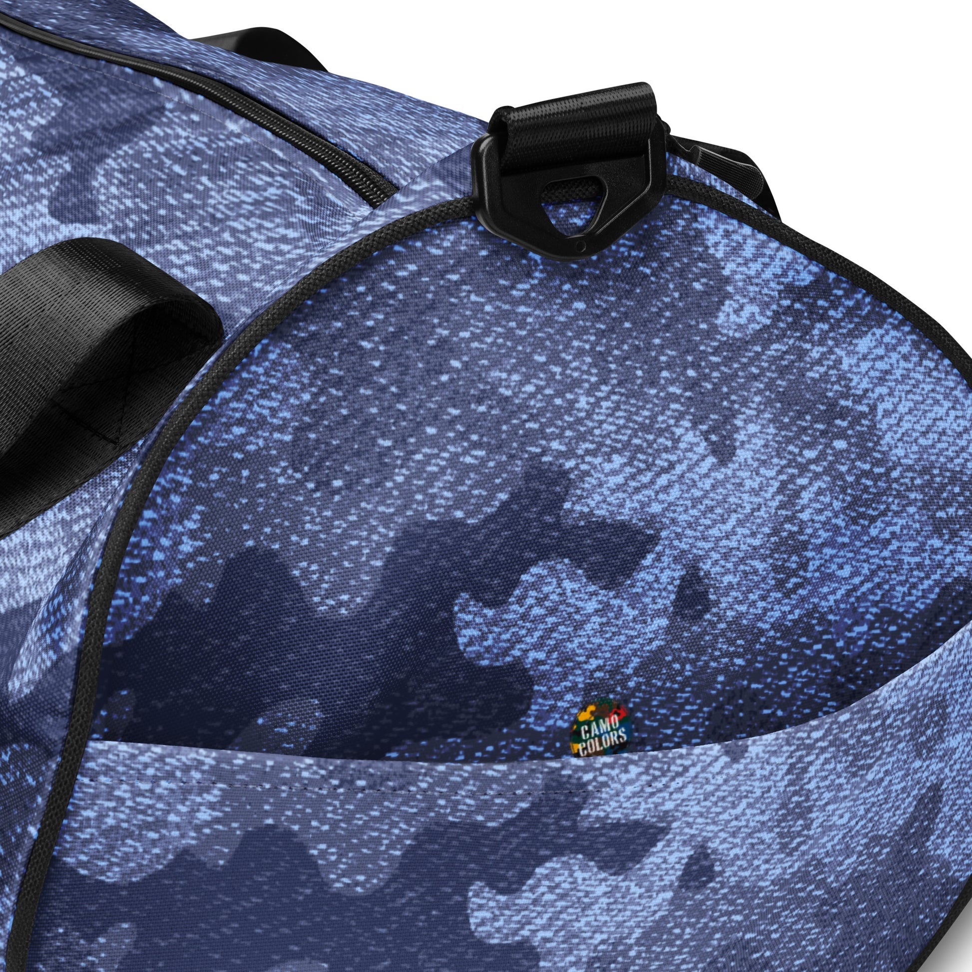 Camo Gym Bag | Denim Blue Camouflage