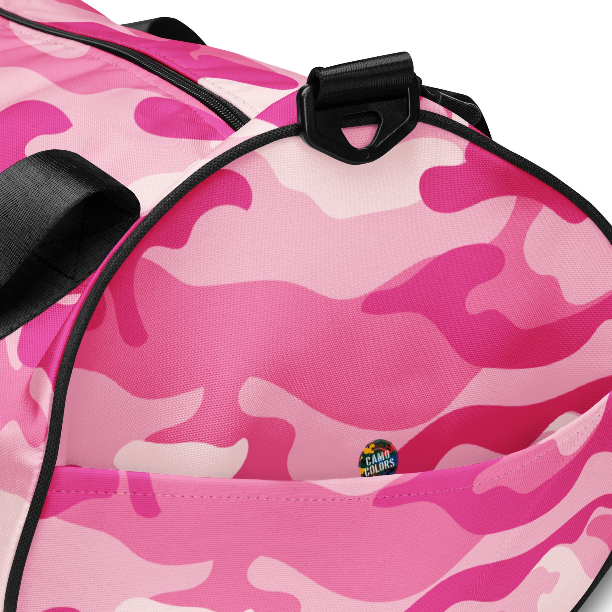 Camo Gym Bag | Lavender Pink Camouflage