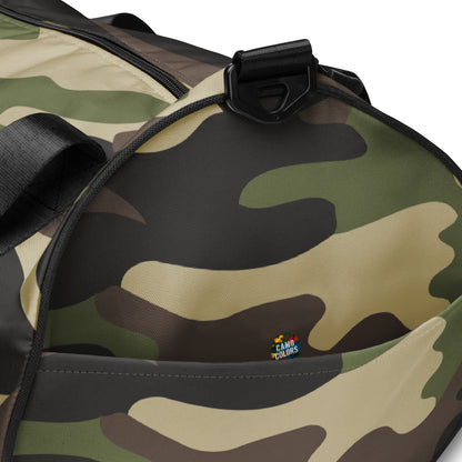 Camo Gym Bag | Classic Green Camouflage