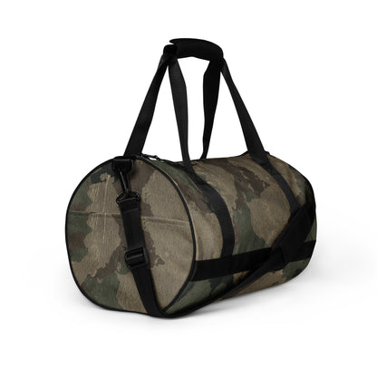 Camo Gym Bag | Dirty Old Brown Camouflage