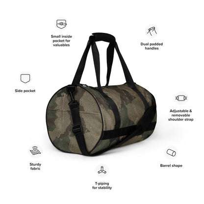 Camo Gym Bag | Dirty Old Brown Camouflage