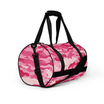 Camo Gym Bag | Lavender Pink Camouflage