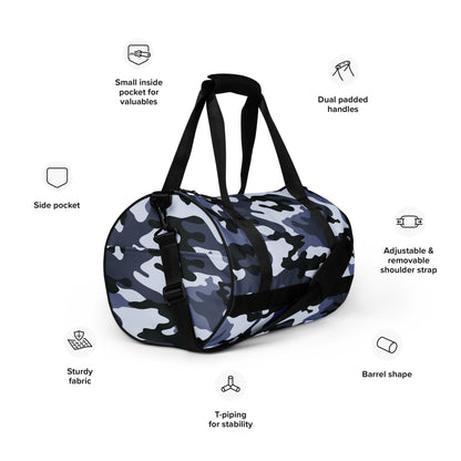 Camo Gym Bag | Light Blue Camouflage