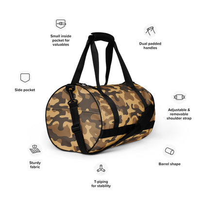 Camo Gym Bag | Khaki Camouflage