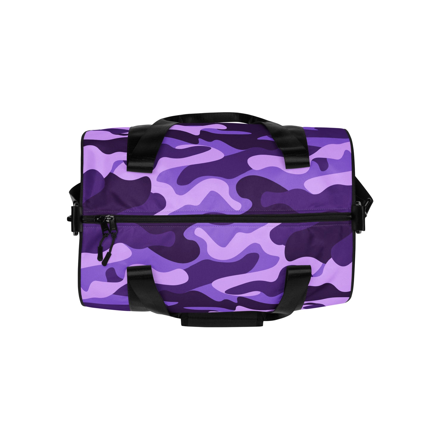 Camo Gym Bag | Purple, Blue & Mauve Camouflage