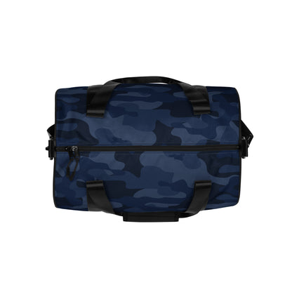 Camo Gym Bag | Deep Blue Camouflage