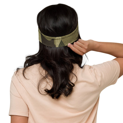 Camo Headband | Green Fabric Camouflage