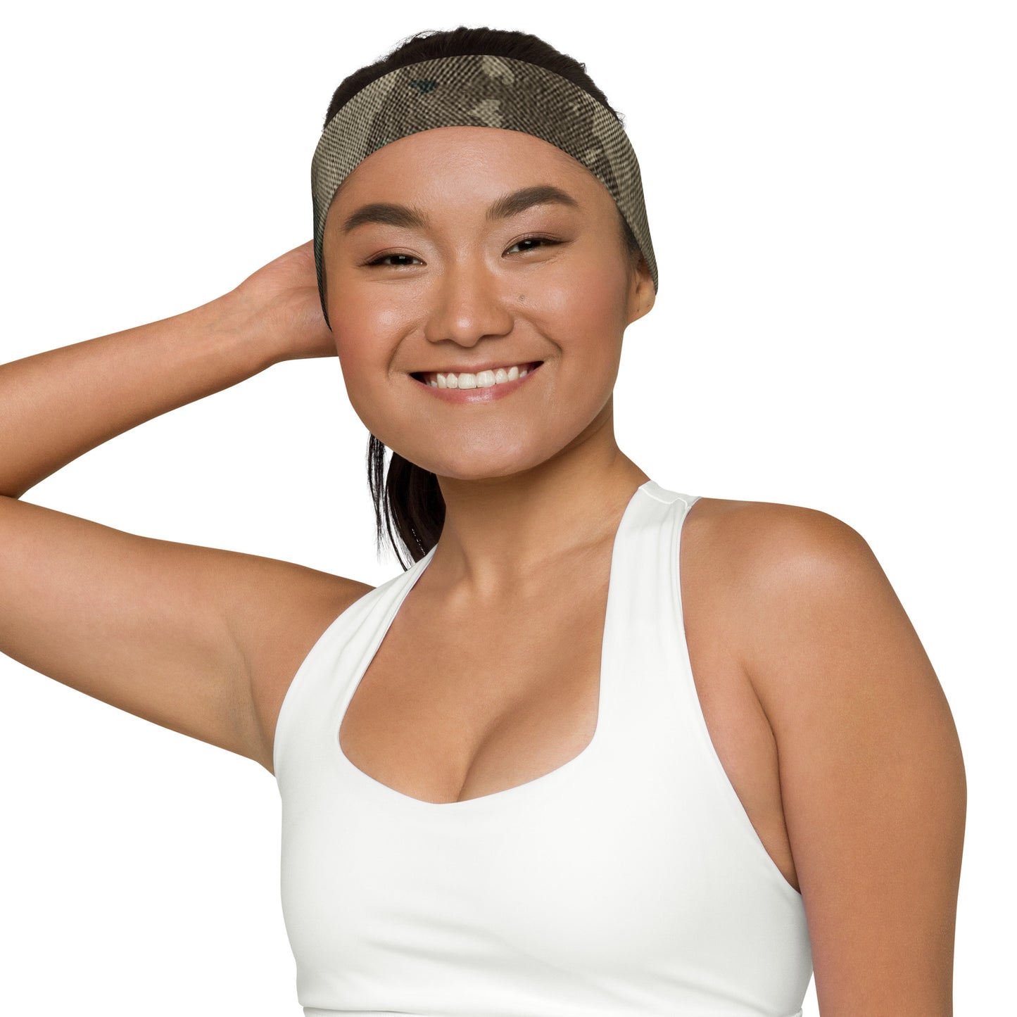 Camo Headband | Dirty Old Brown Camouflage