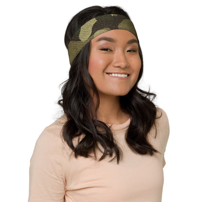 Camo Headband | Green Fabric Camouflage