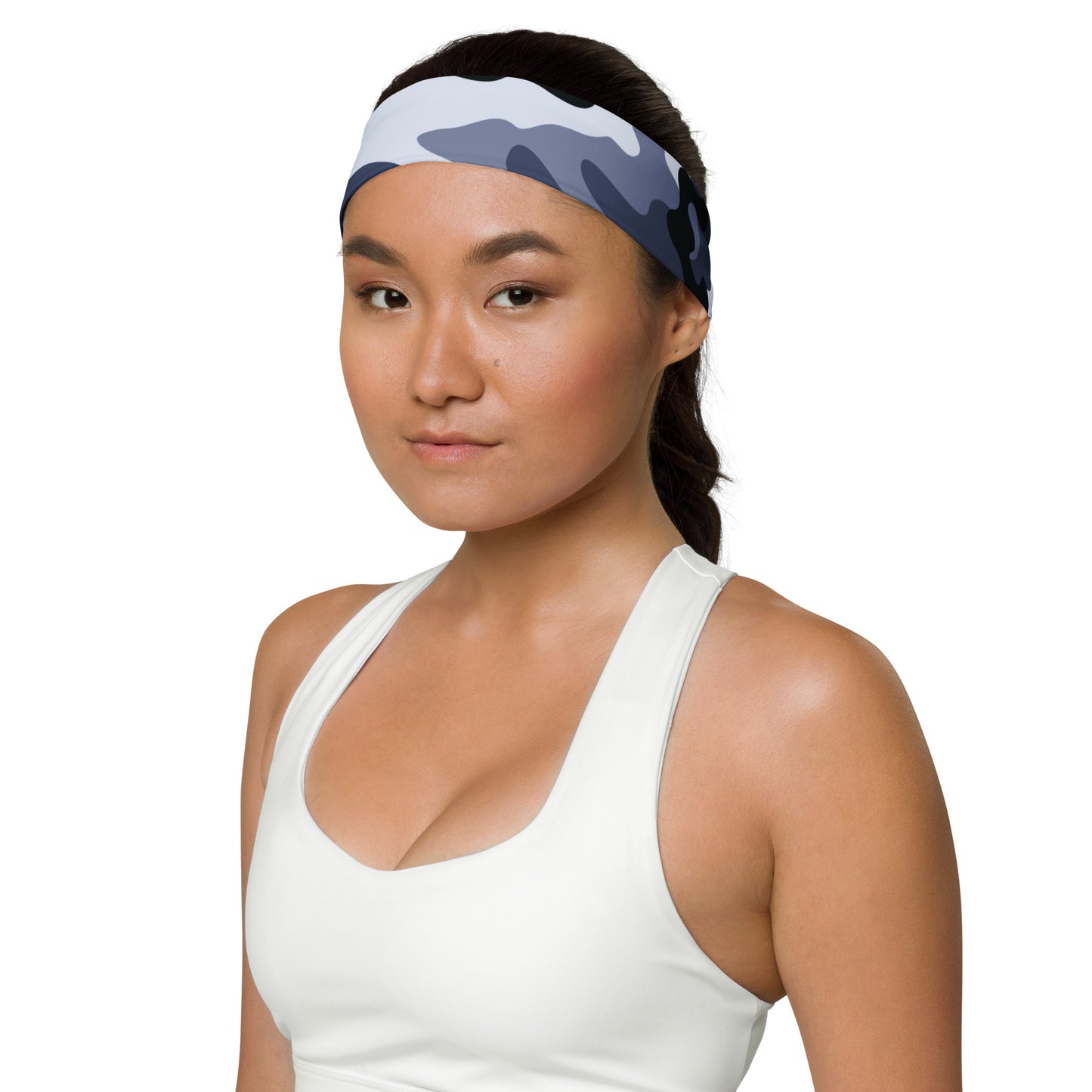 Camo Headband | Light Blue Camouflage