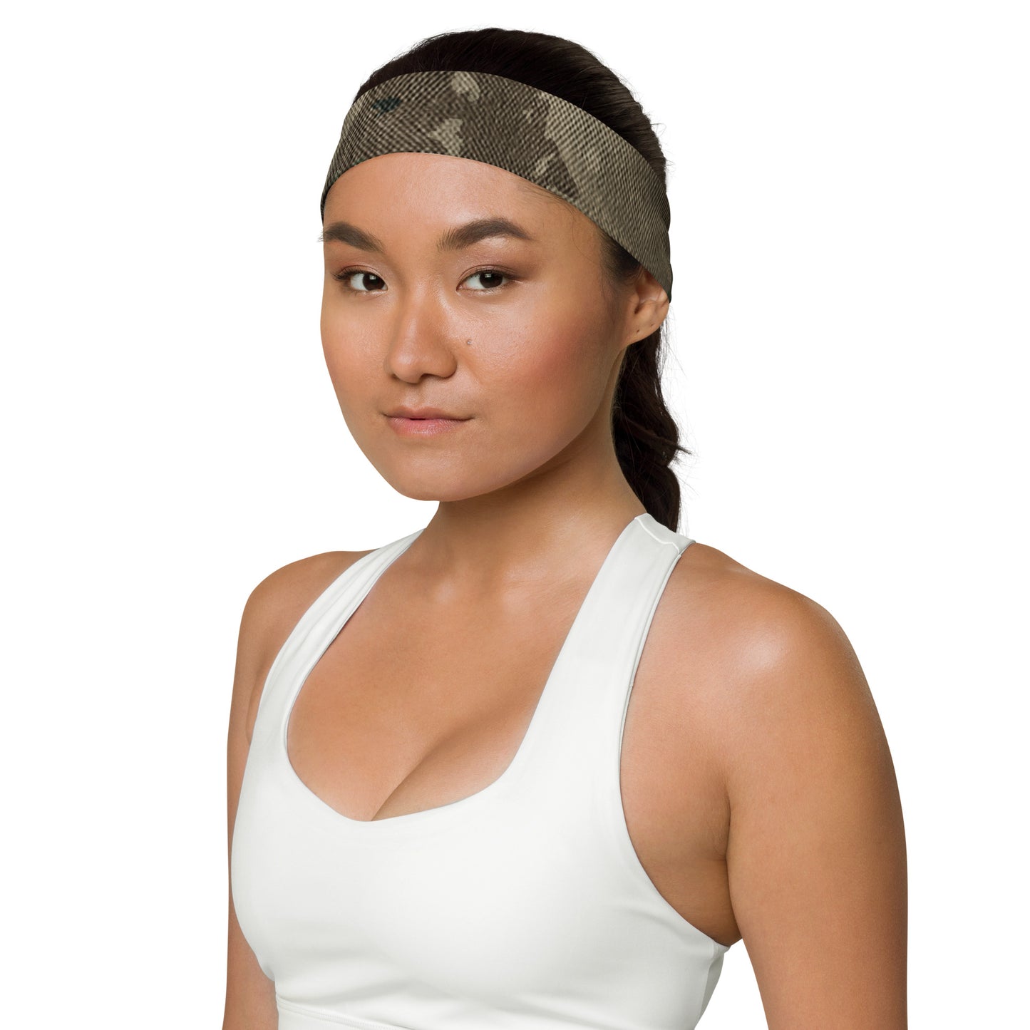 Camo Headband | Dirty Old Brown Camouflage