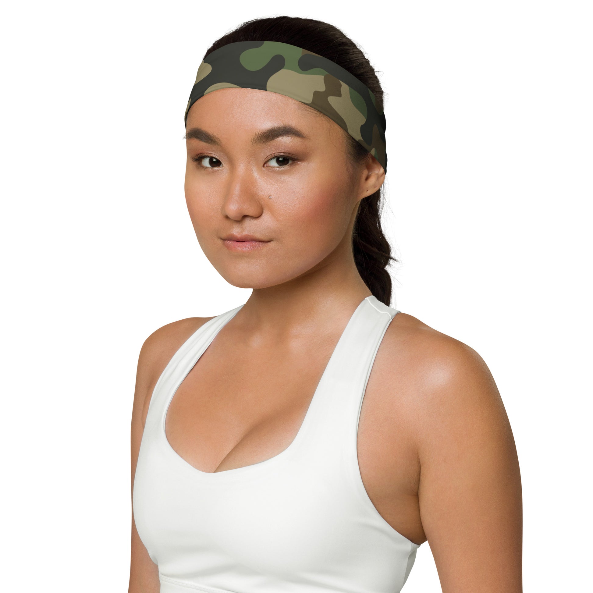 Camo Headband | Military Brown Camouflage