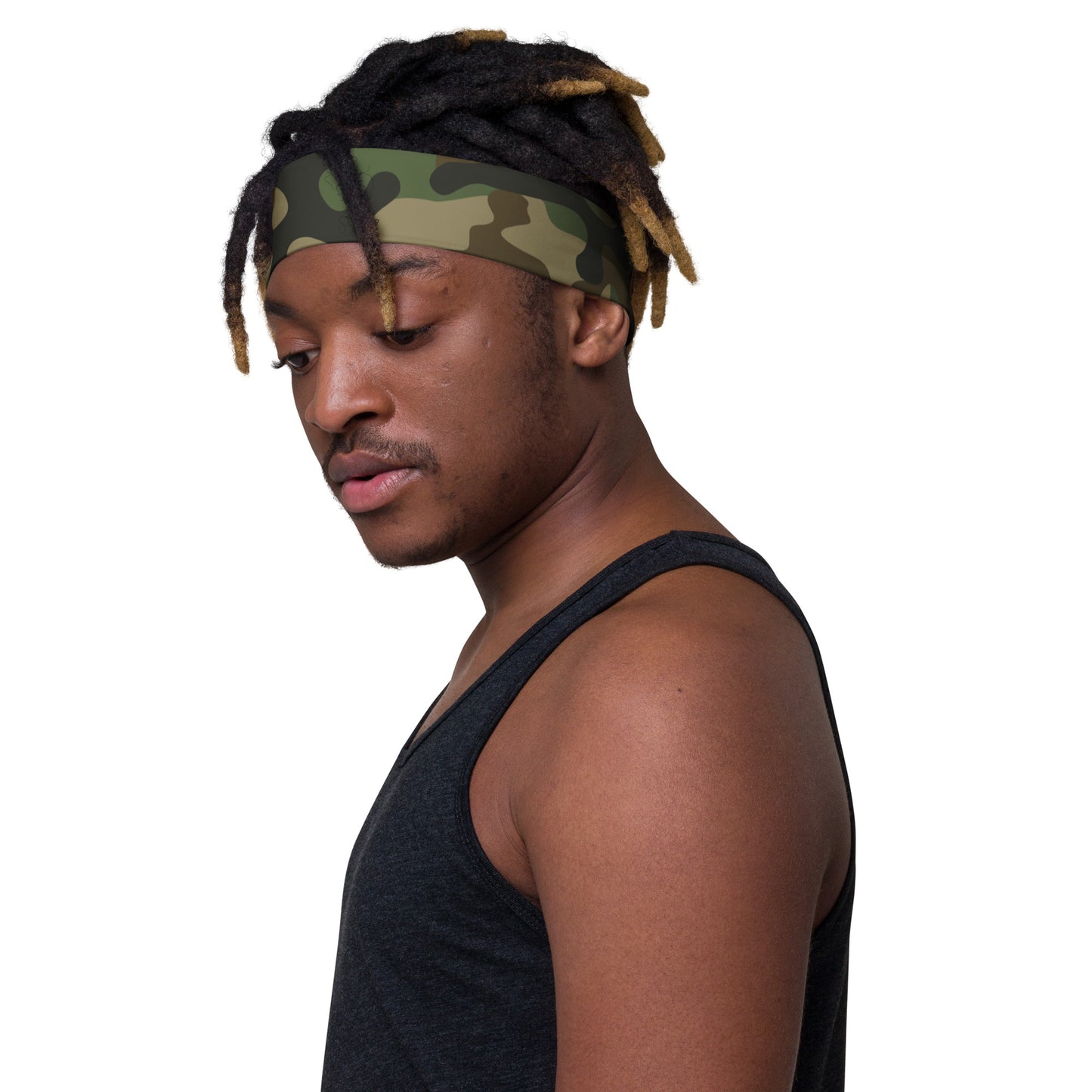 Camo Headband | Military Brown Camouflage