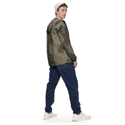 Camo Windbreaker For Men | Dirty Old Brown