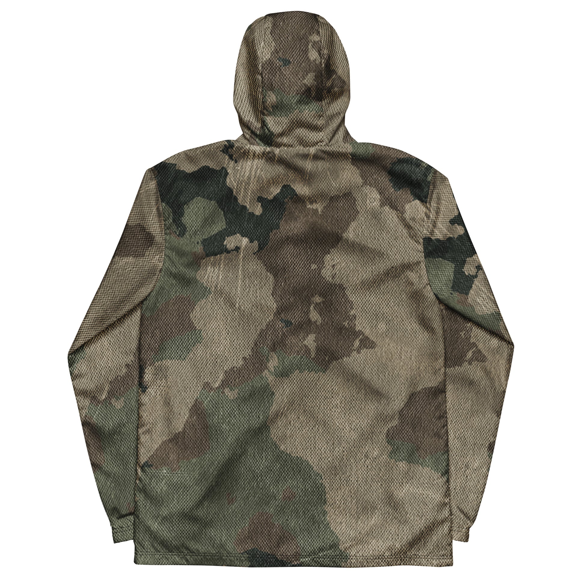 Camo Windbreaker For Men | Dirty Old Brown