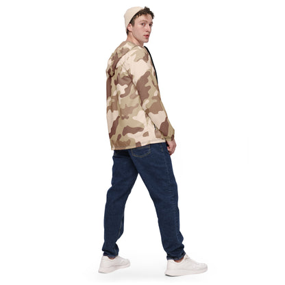 Camo Windbreaker For men | Desert Brown