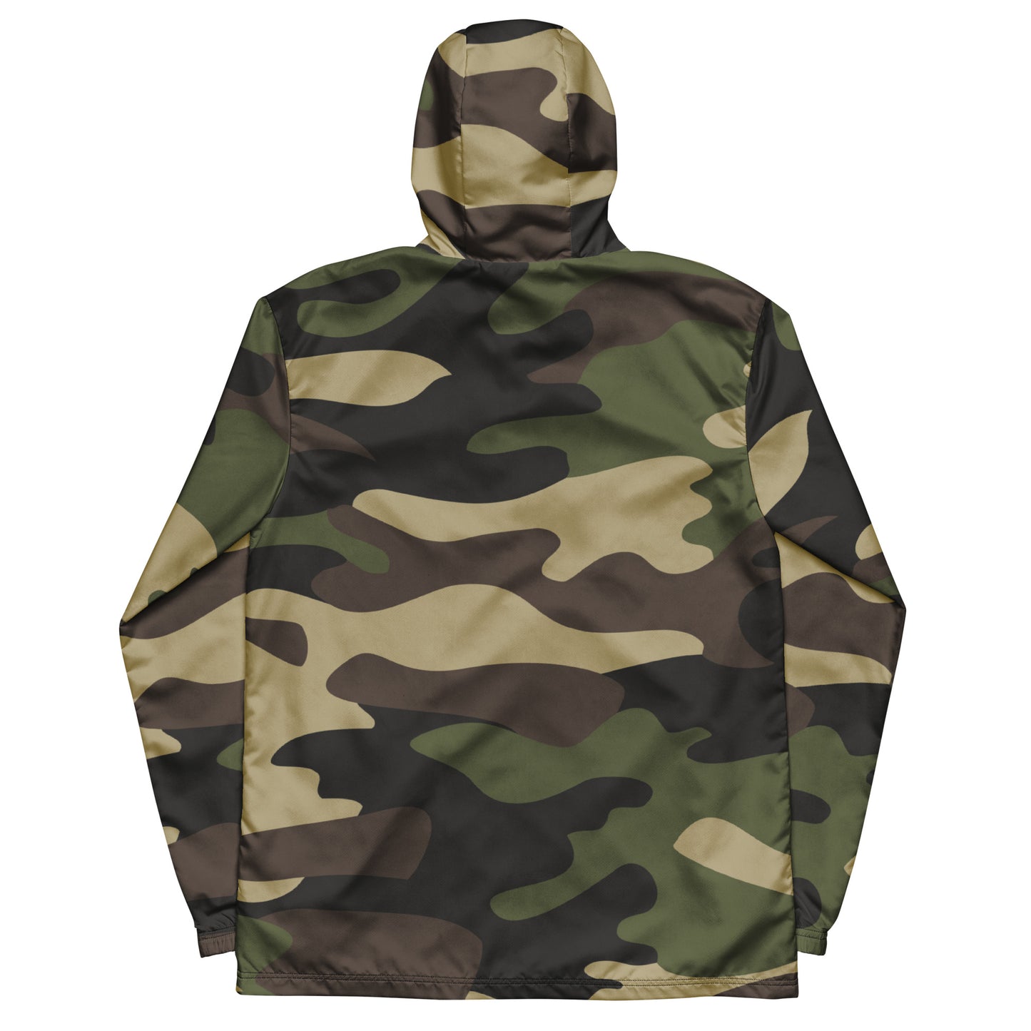 Camo Windbreaker For Men | Classic Green