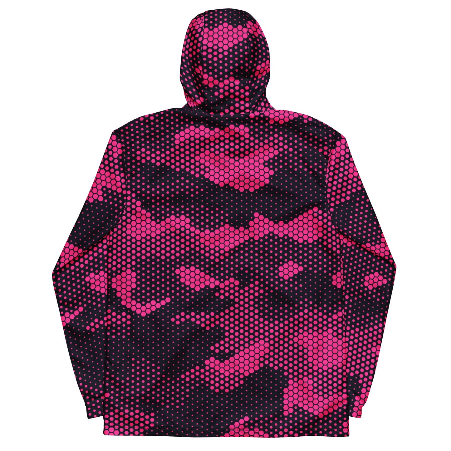 Camo Windbreaker For Men | Pink Digital