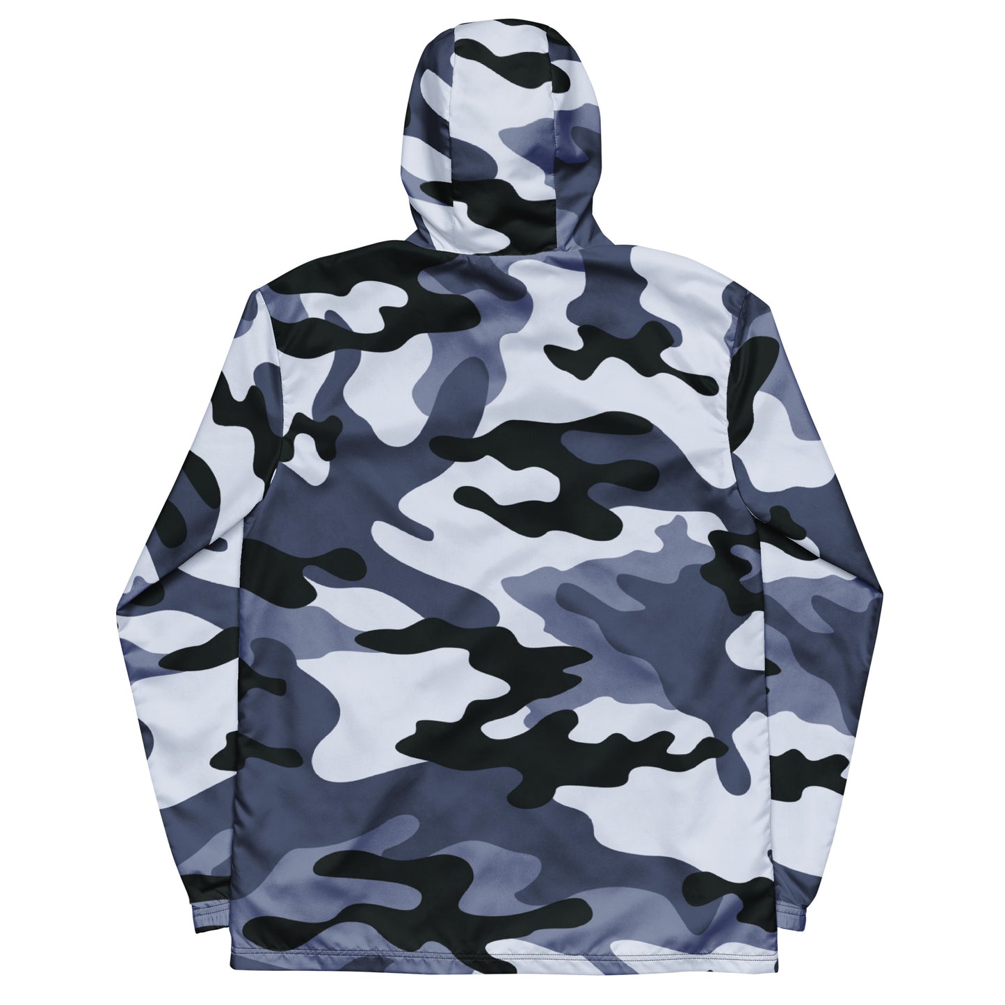 Camo Windbreaker For Men | Light Blue