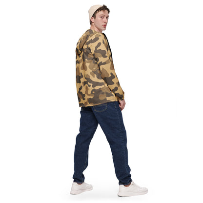 Camo Windbreaker For Men | Khaki