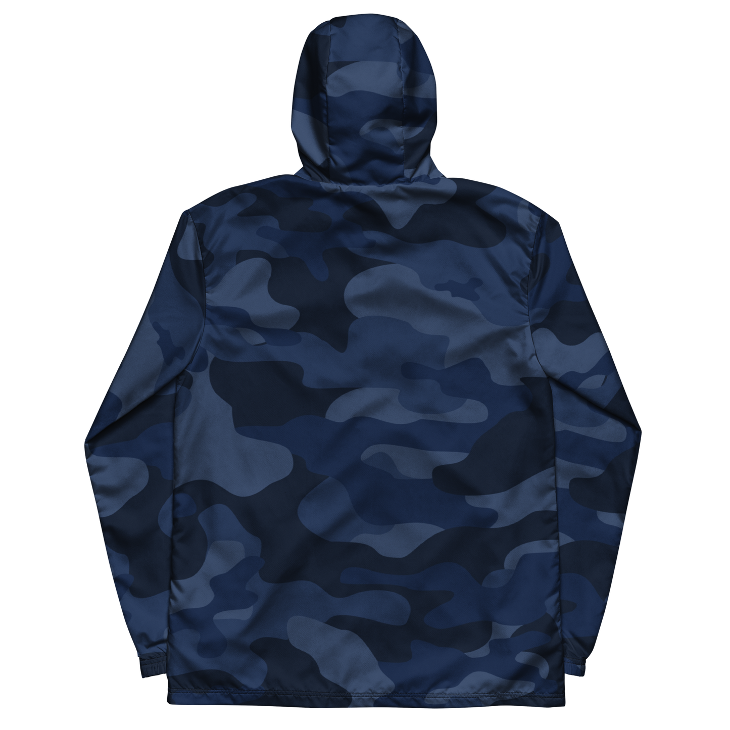 Camo Windbreaker For Men | Deep Blue