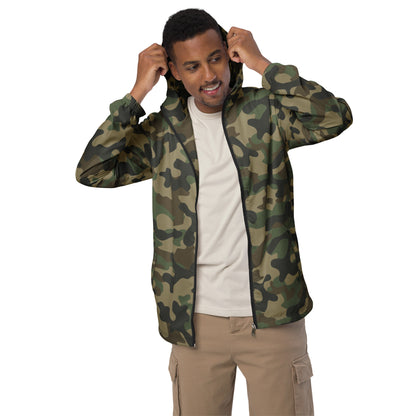 Camo Windbreaker For Men | Military Brown