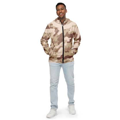 Camo Windbreaker For men | Desert Brown