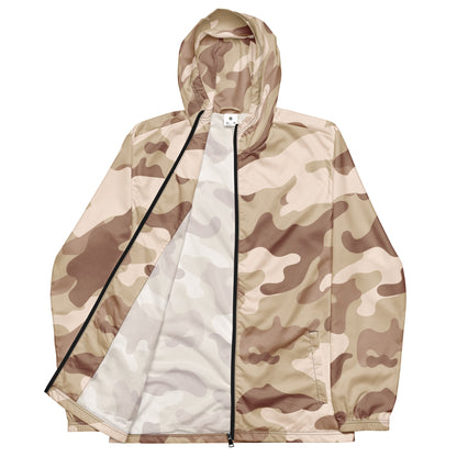 Camo Windbreaker For men | Desert Brown