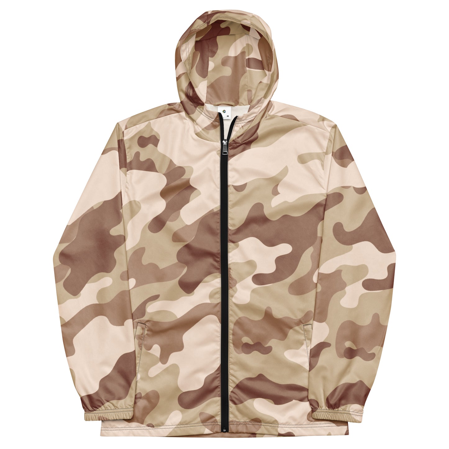 Camo Windbreaker For men | Desert Brown